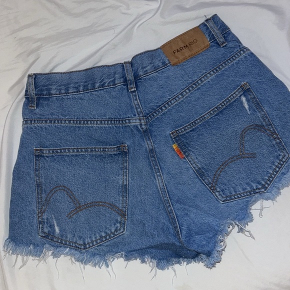 Mid Rise Farm Rio Shorts - Picture 2 of 7